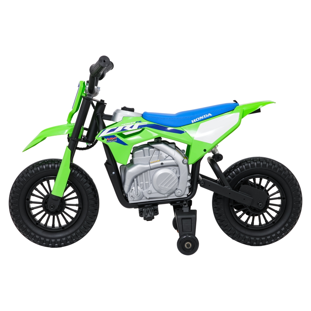Elektrinis motociklas HONDA CFR450R, Green-Elektromobiliai vaikams, Motociklai-e-vaikas
