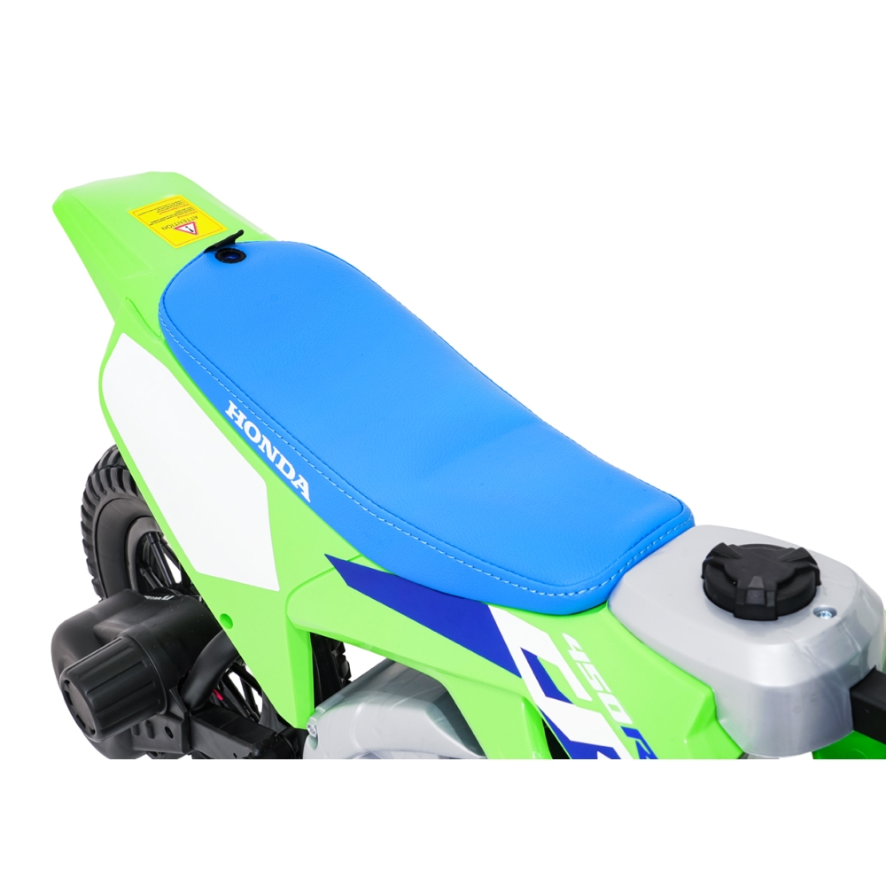Elektrinis motociklas HONDA CFR450R, Green-Elektromobiliai vaikams, Motociklai-e-vaikas