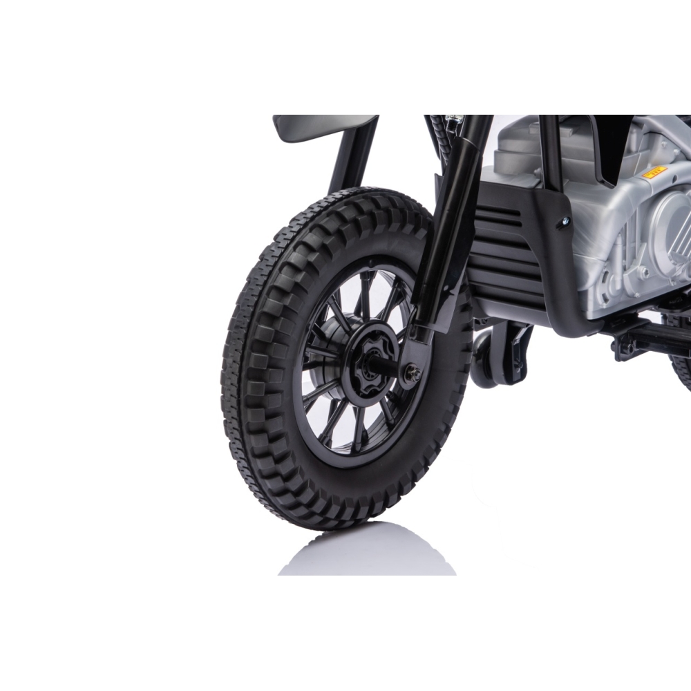 Elektrinis motociklas HONDA CFR450R, Black-Elektromobiliai vaikams, Motociklai-e-vaikas