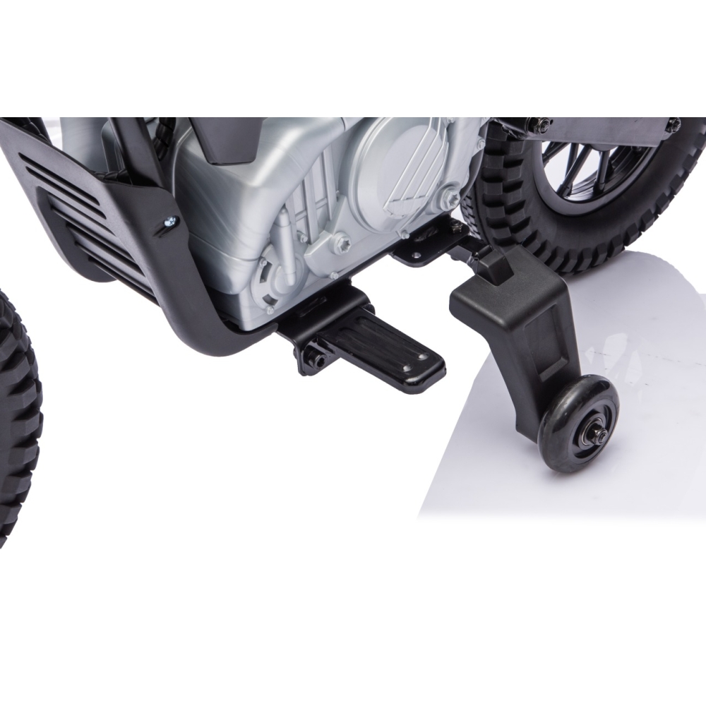 Elektrinis motociklas HONDA CFR450R, Black-Elektromobiliai vaikams, Motociklai-e-vaikas