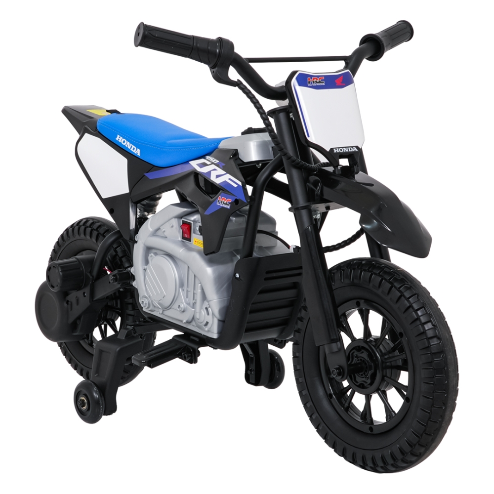 Elektrinis motociklas HONDA CFR450R, Black-Elektromobiliai vaikams, Motociklai-e-vaikas