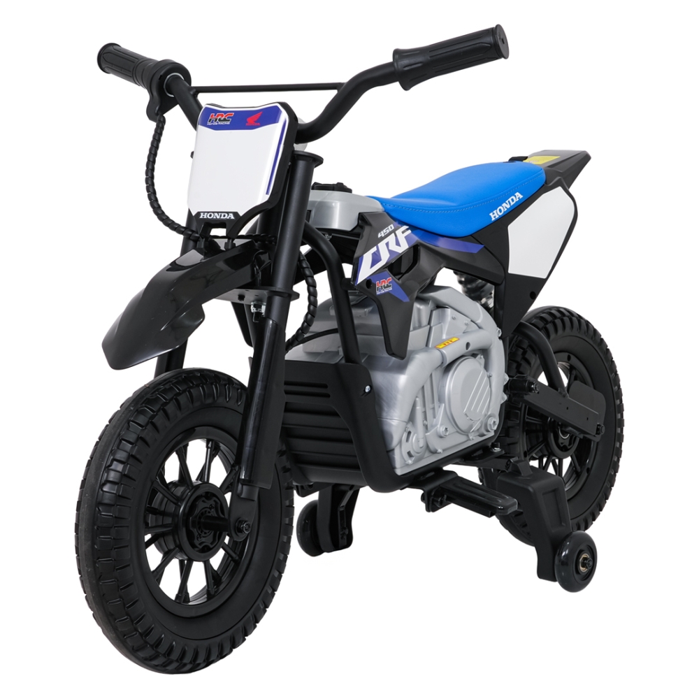 Elektrinis motociklas HONDA CFR450R, Black-Elektromobiliai vaikams, Motociklai-e-vaikas