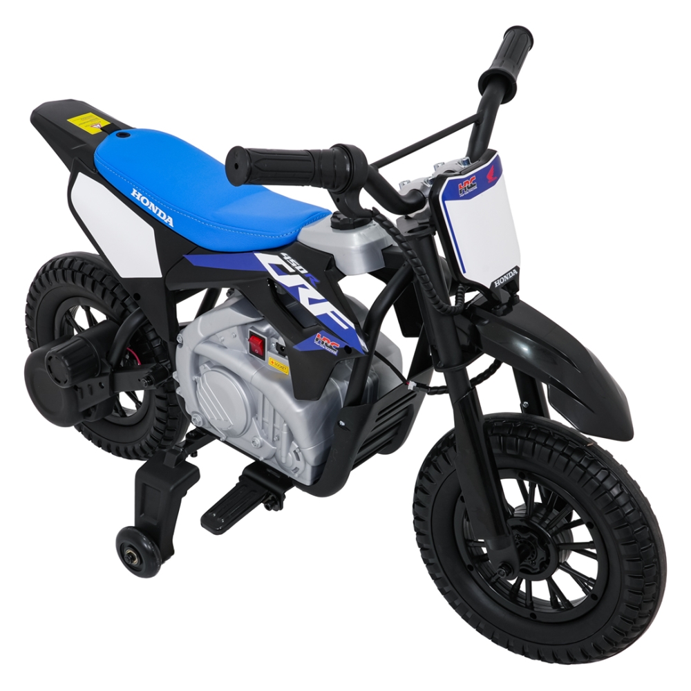 Elektrinis motociklas HONDA CFR450R, Black-Elektromobiliai vaikams, Motociklai-e-vaikas