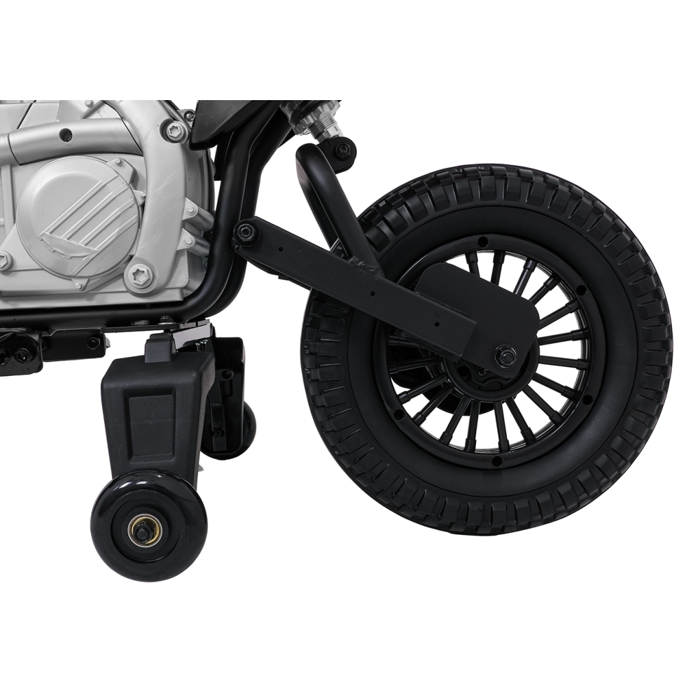 Elektrinis motociklas HONDA CFR450R, Black-Elektromobiliai vaikams, Motociklai-e-vaikas