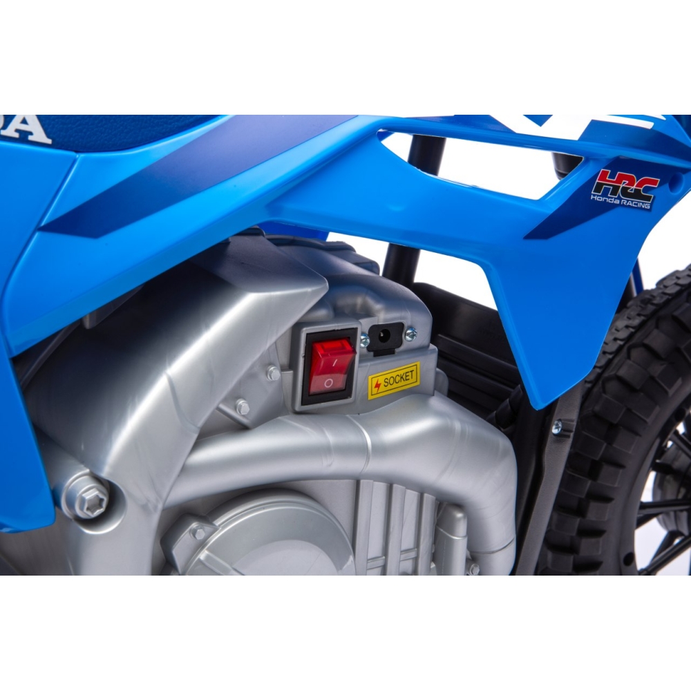 Elektrinis motociklas HONDA CFR450R, Blue-Elektromobiliai vaikams, Motociklai-e-vaikas