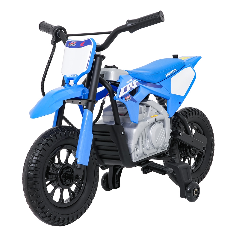 Elektrinis motociklas HONDA CFR450R, Blue-Elektromobiliai vaikams, Motociklai-e-vaikas