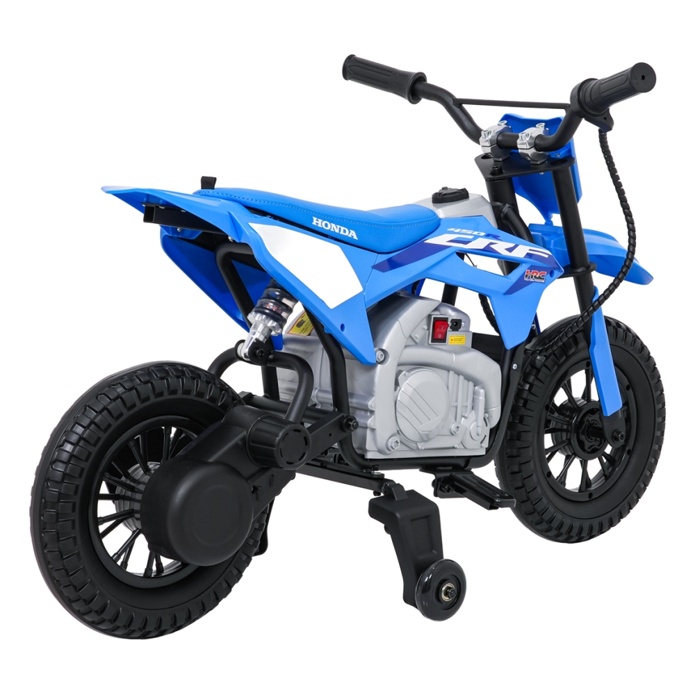 Elektrinis motociklas HONDA CFR450R, Blue-Elektromobiliai vaikams, Motociklai-e-vaikas