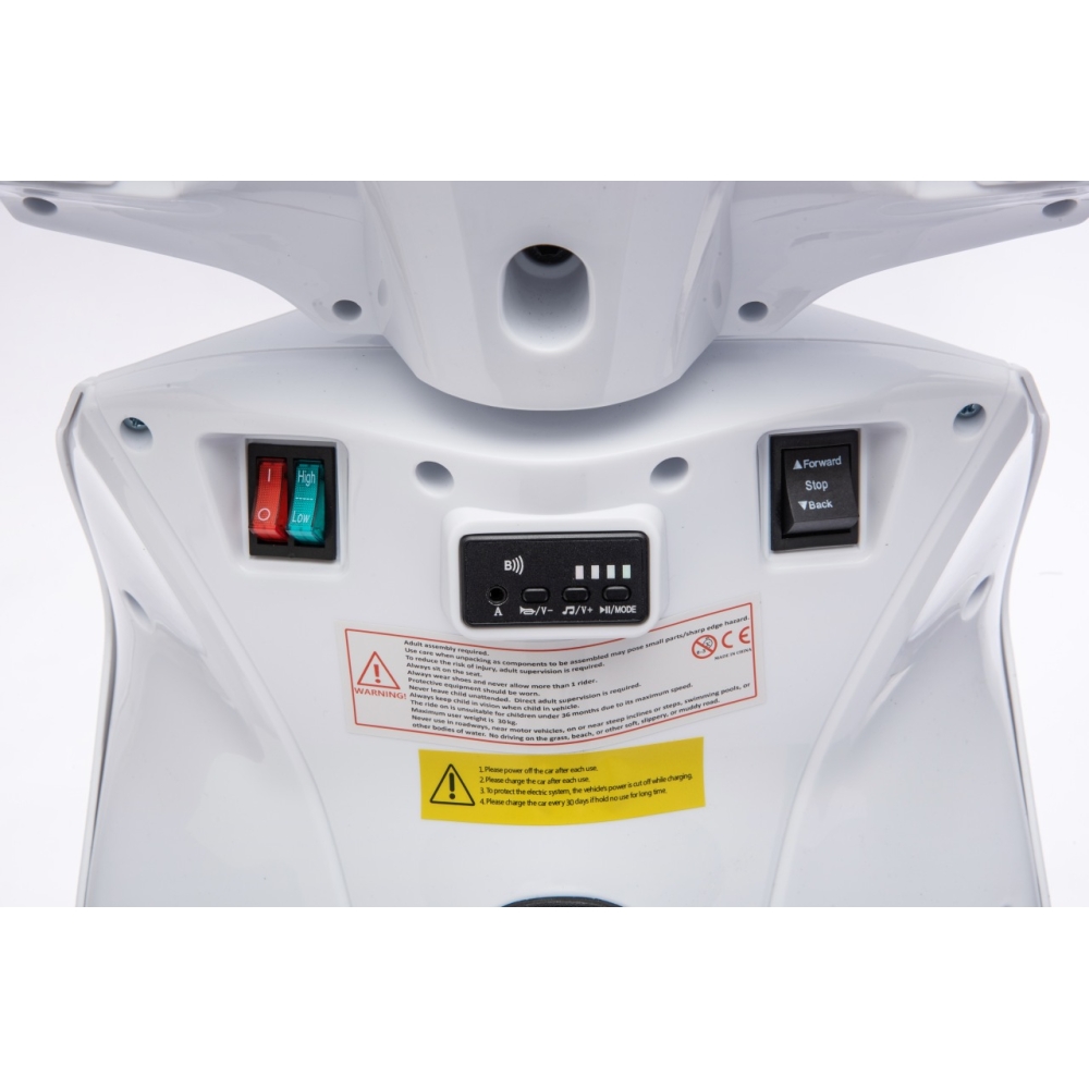 Elektrinis motoroleris HONDA SH125I, White-Elektromobiliai vaikams, Motociklai-e-vaikas