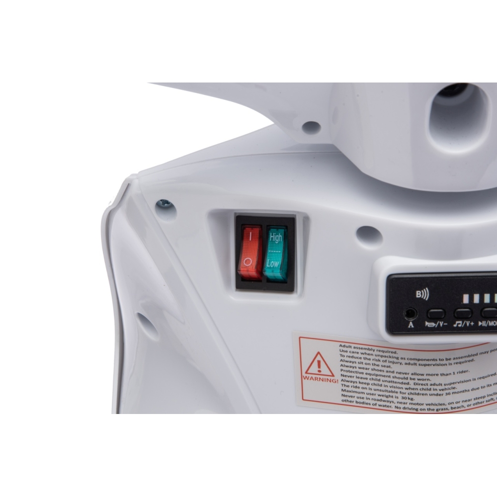 Elektrinis motoroleris HONDA SH125I, White-Elektromobiliai vaikams, Motociklai-e-vaikas