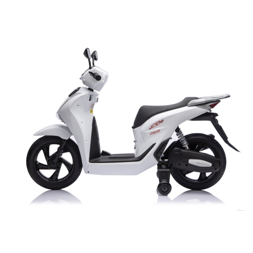 Elektrinis motoroleris HONDA SH125I, White-Elektromobiliai vaikams, Motociklai-e-vaikas