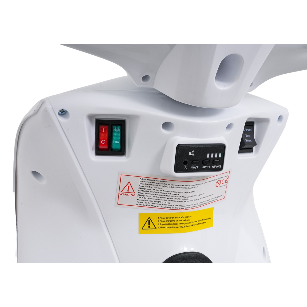 Elektrinis motoroleris HONDA SH125I, White-Elektromobiliai vaikams, Motociklai-e-vaikas