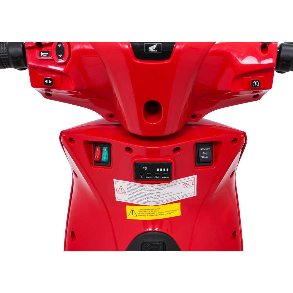 Elektrinis motoroleris HONDA SH125I, Red-Elektromobiliai vaikams, Motociklai-e-vaikas