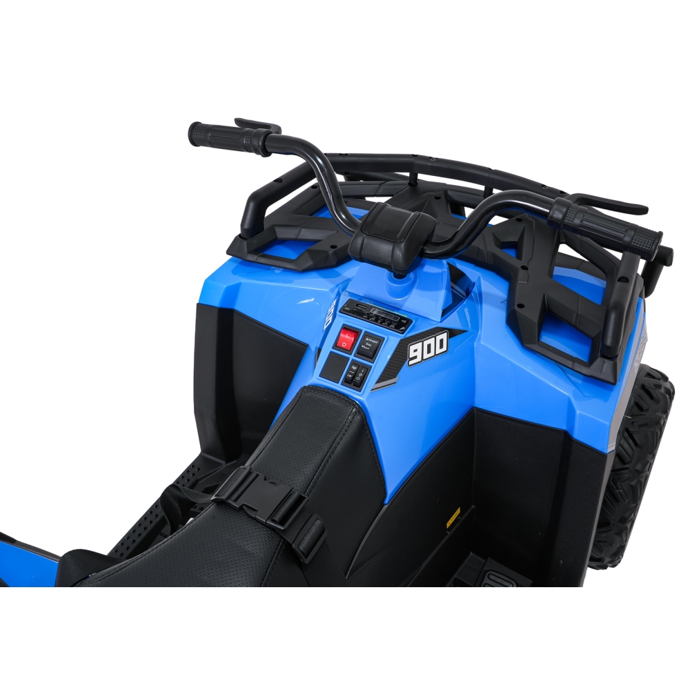 Elektrinis keturratis ATV WOLF, Blue-Elektromobiliai vaikams, Keturračiai ir bagiai-e-vaikas