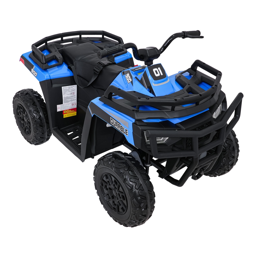 Elektrinis keturratis ATV WOLF, Blue-Elektromobiliai vaikams, Keturračiai ir bagiai-e-vaikas