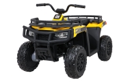 Elektrinis keturratis ATV WOLF, Yellow-Elektromobiliai vaikams, Keturračiai ir bagiai-e-vaikas