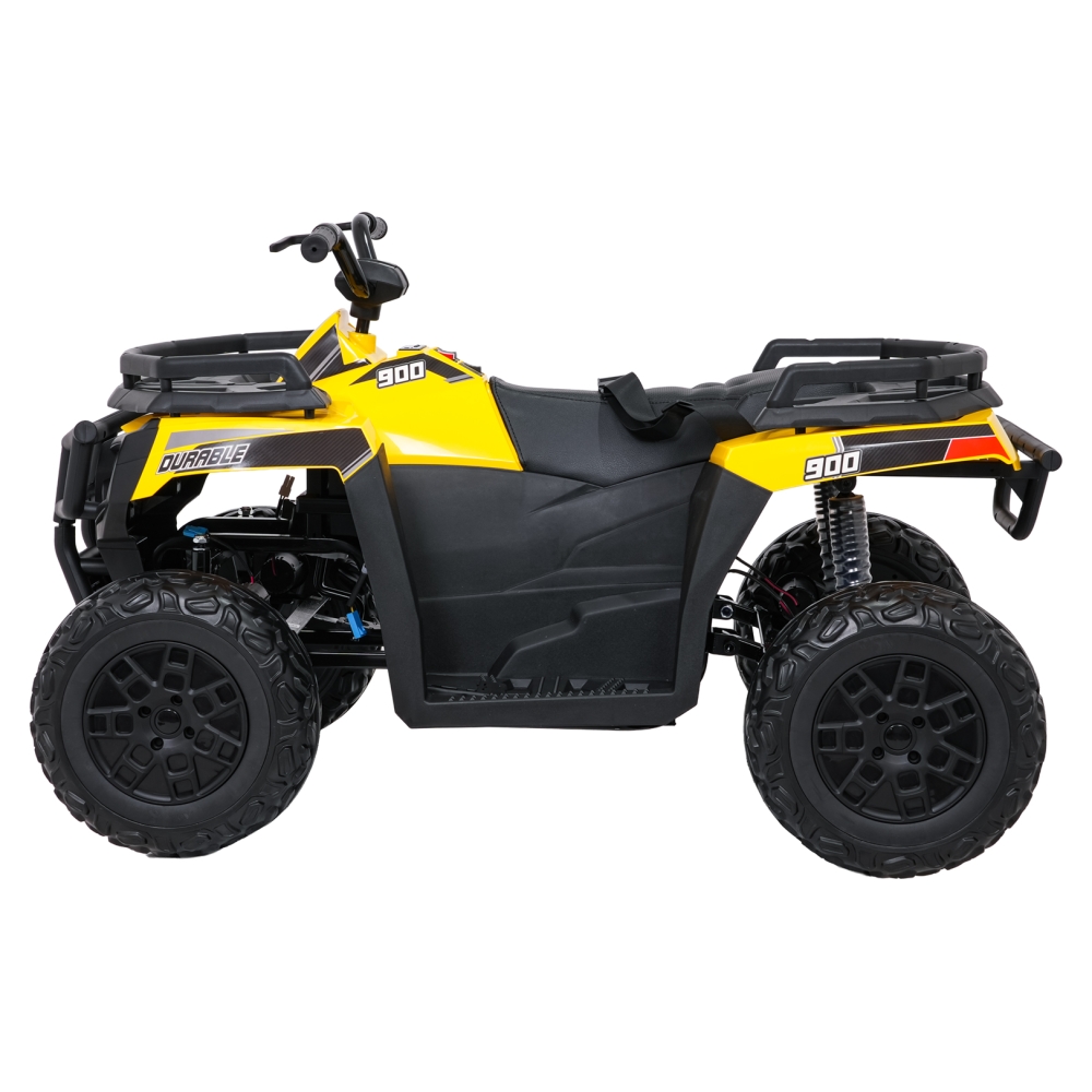 Elektrinis keturratis ATV WOLF, Yellow-Elektromobiliai vaikams, Keturračiai ir bagiai-e-vaikas