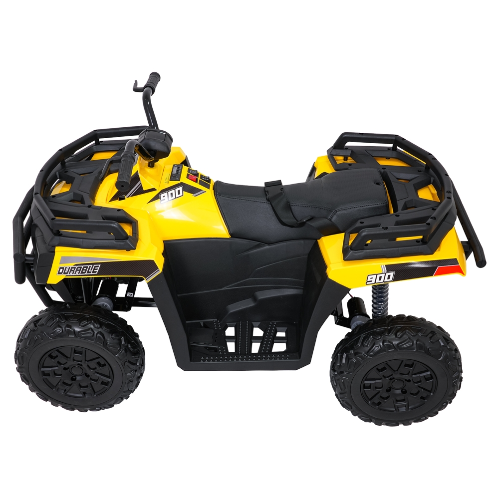 Elektrinis keturratis ATV WOLF, Yellow-Elektromobiliai vaikams, Keturračiai ir bagiai-e-vaikas