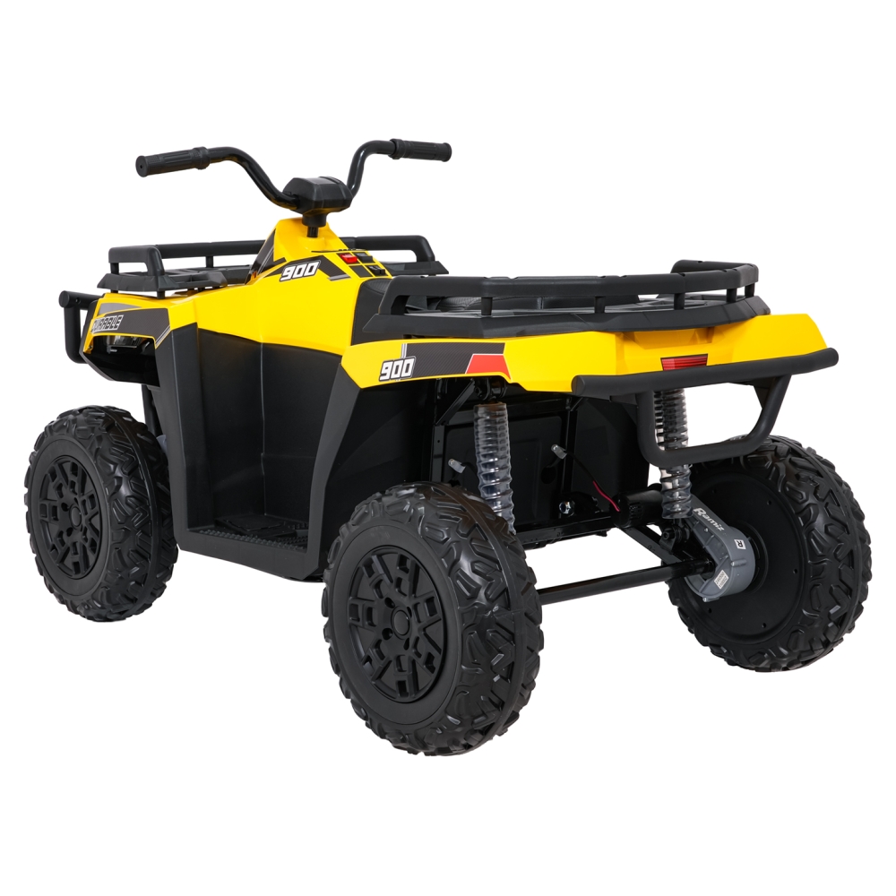 Elektrinis keturratis ATV WOLF, Yellow-Elektromobiliai vaikams, Keturračiai ir bagiai-e-vaikas