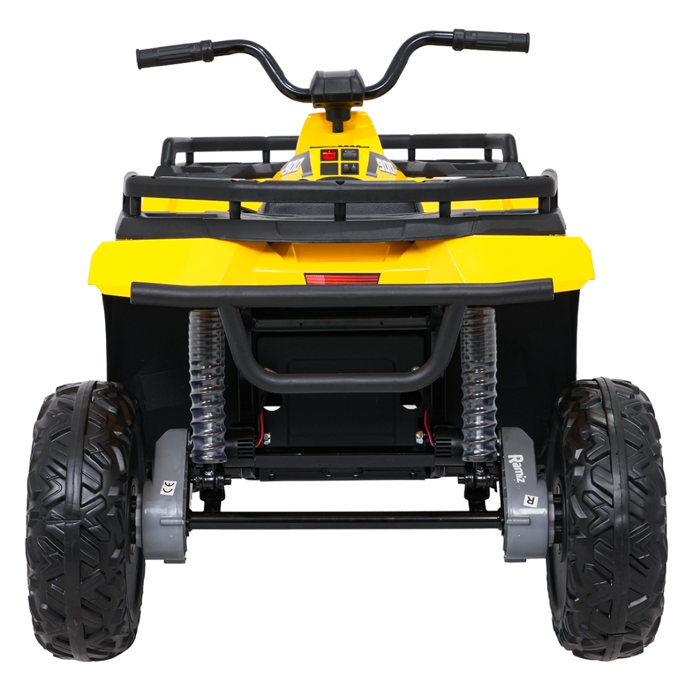 Elektrinis keturratis ATV WOLF, Yellow-Elektromobiliai vaikams, Keturračiai ir bagiai-e-vaikas