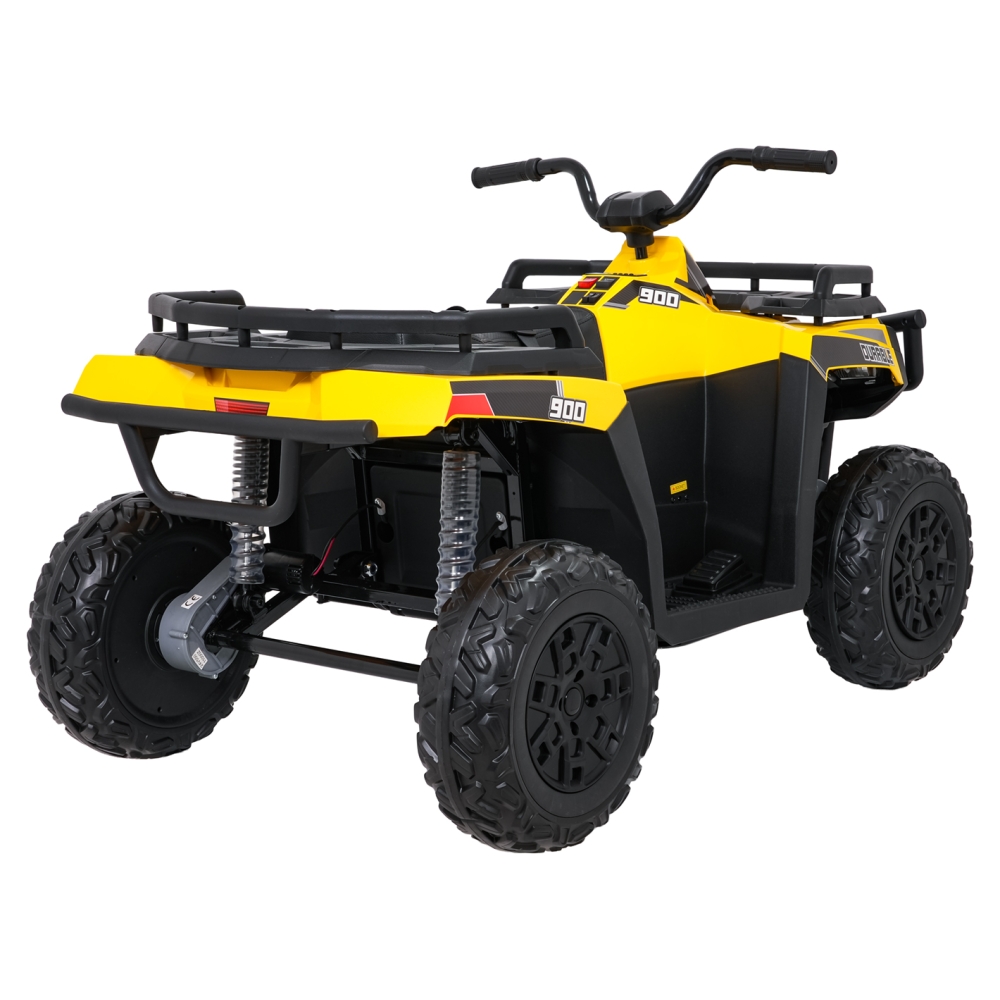 Elektrinis keturratis ATV WOLF, Yellow-Elektromobiliai vaikams, Keturračiai ir bagiai-e-vaikas