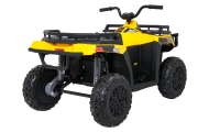 Pojazd Quad 4x4 ATV WOLF Żółty