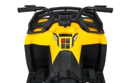 Elektrinis keturratis ATV WOLF, Yellow-Elektromobiliai vaikams, Keturračiai ir bagiai-e-vaikas