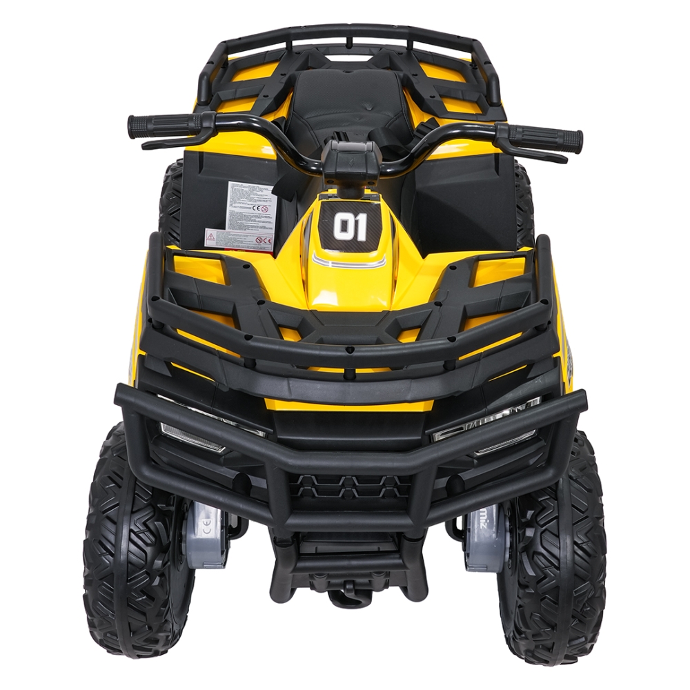 Elektrinis keturratis ATV WOLF, Yellow-Elektromobiliai vaikams, Keturračiai ir bagiai-e-vaikas