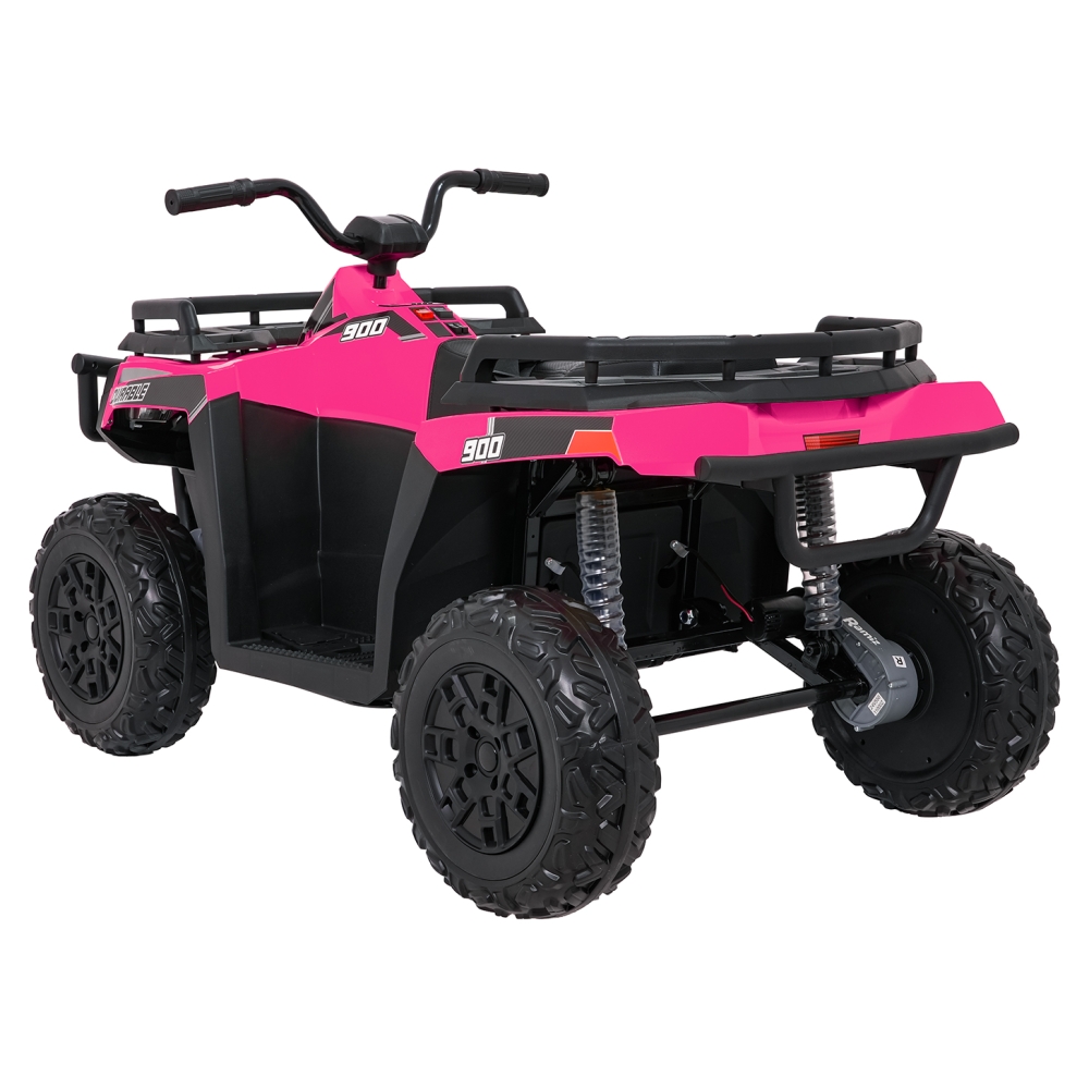 Elektrinis keturratis ATV WOLF, Pink-Elektromobiliai vaikams, Keturračiai ir bagiai-e-vaikas