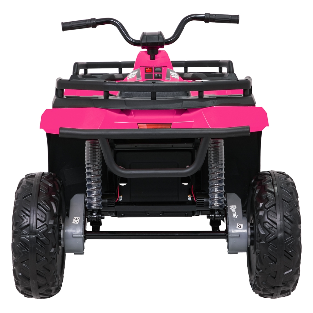 Elektrinis keturratis ATV WOLF, Pink-Elektromobiliai vaikams, Keturračiai ir bagiai-e-vaikas
