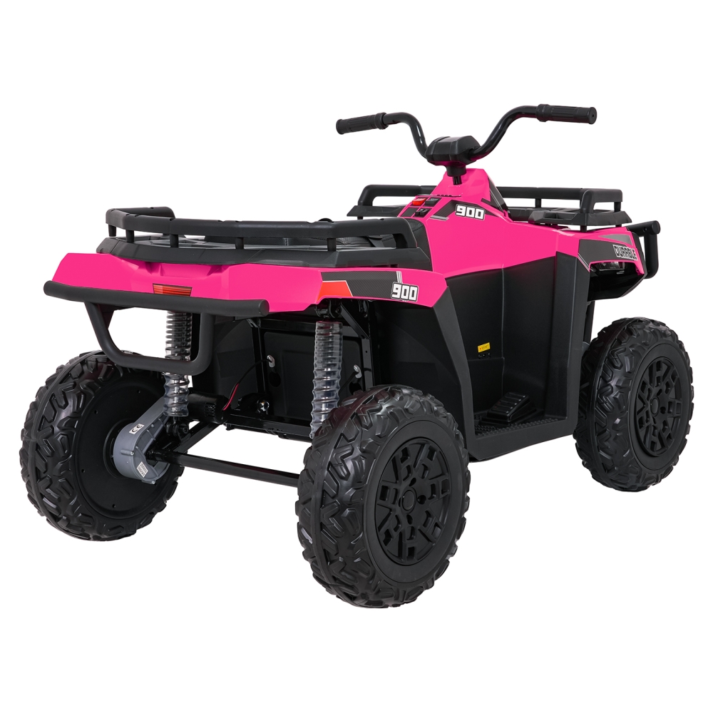 Elektrinis keturratis ATV WOLF, Pink-Elektromobiliai vaikams, Keturračiai ir bagiai-e-vaikas