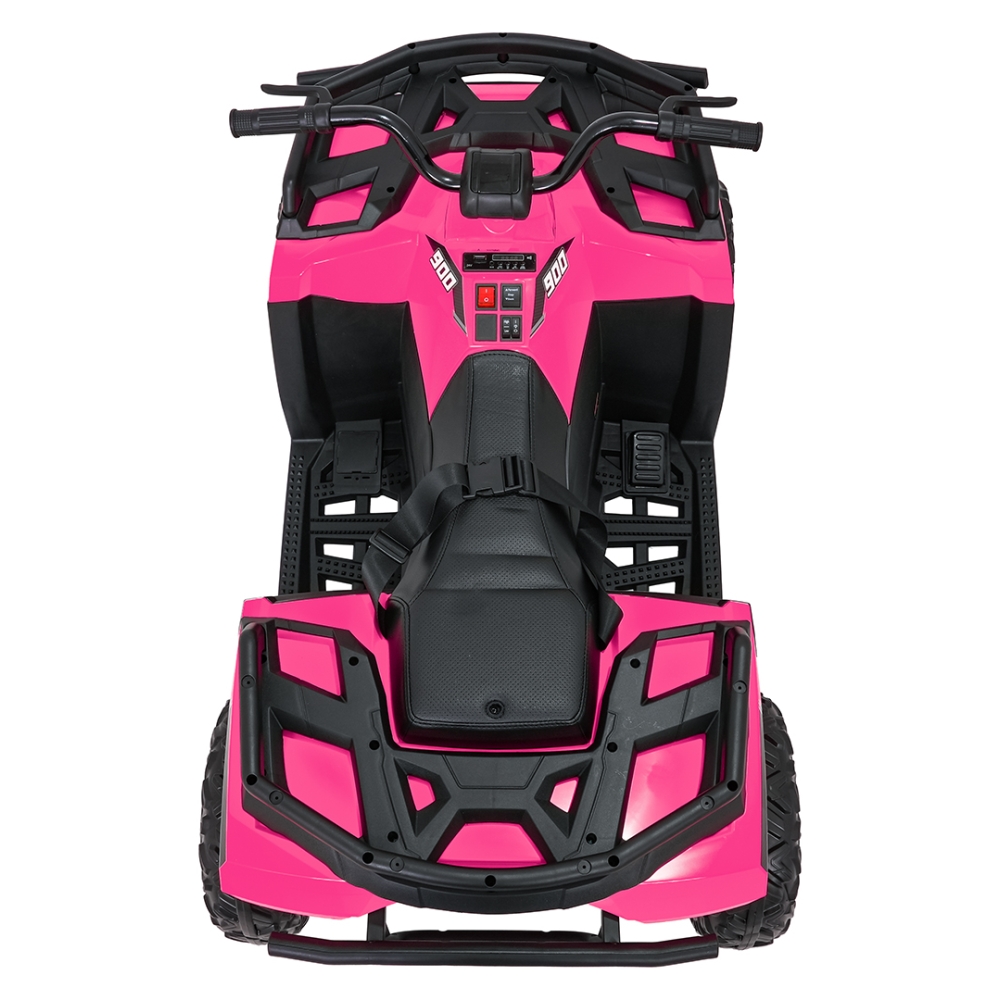 Elektrinis keturratis ATV WOLF, Pink-Elektromobiliai vaikams, Keturračiai ir bagiai-e-vaikas