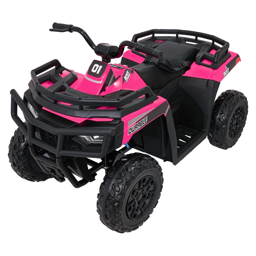 Elektrinis keturratis ATV WOLF, Pink-Elektromobiliai vaikams, Keturračiai ir bagiai-e-vaikas