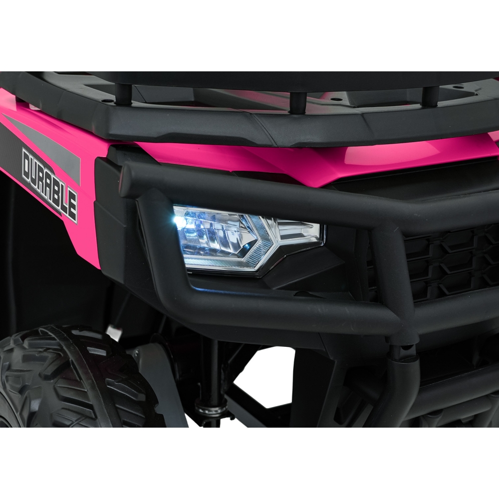 Elektrinis keturratis ATV WOLF, Pink-Elektromobiliai vaikams, Keturračiai ir bagiai-e-vaikas
