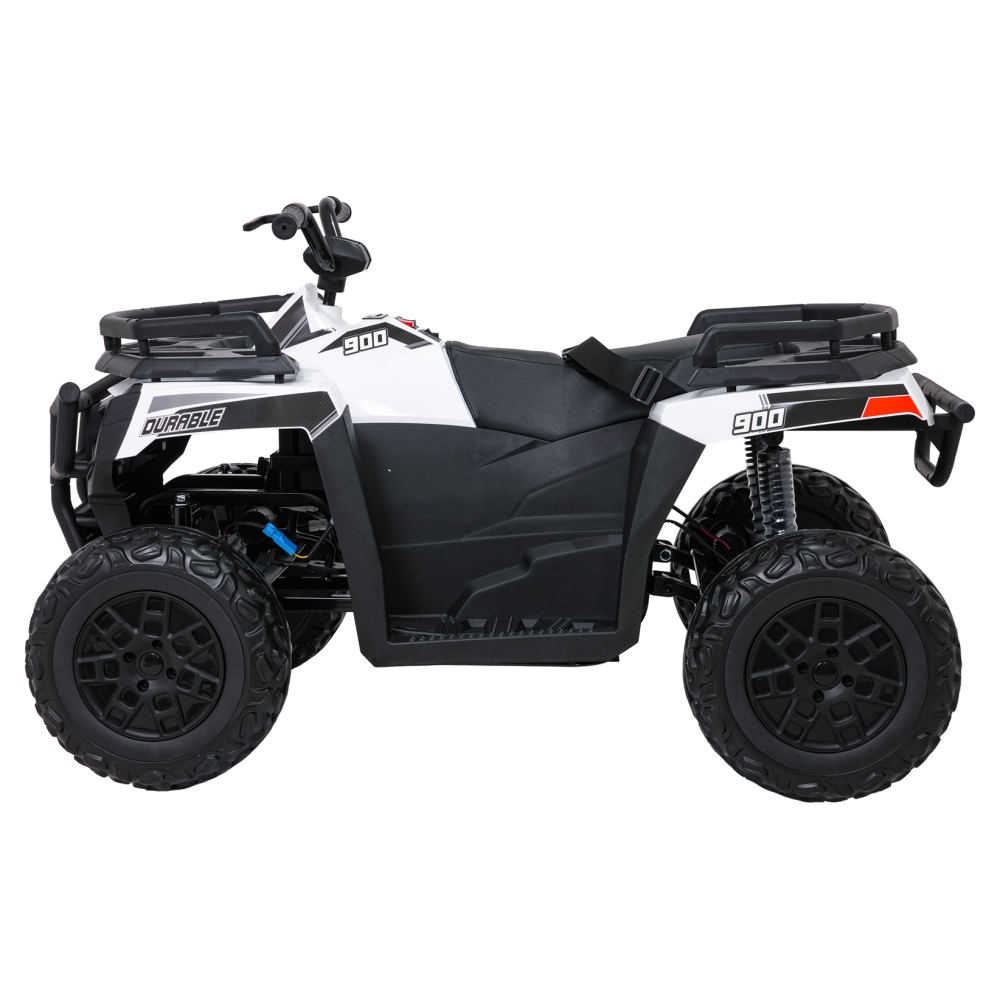 Elektrinis keturratis ATV WOLF, White-Elektromobiliai vaikams, Keturračiai ir bagiai-e-vaikas