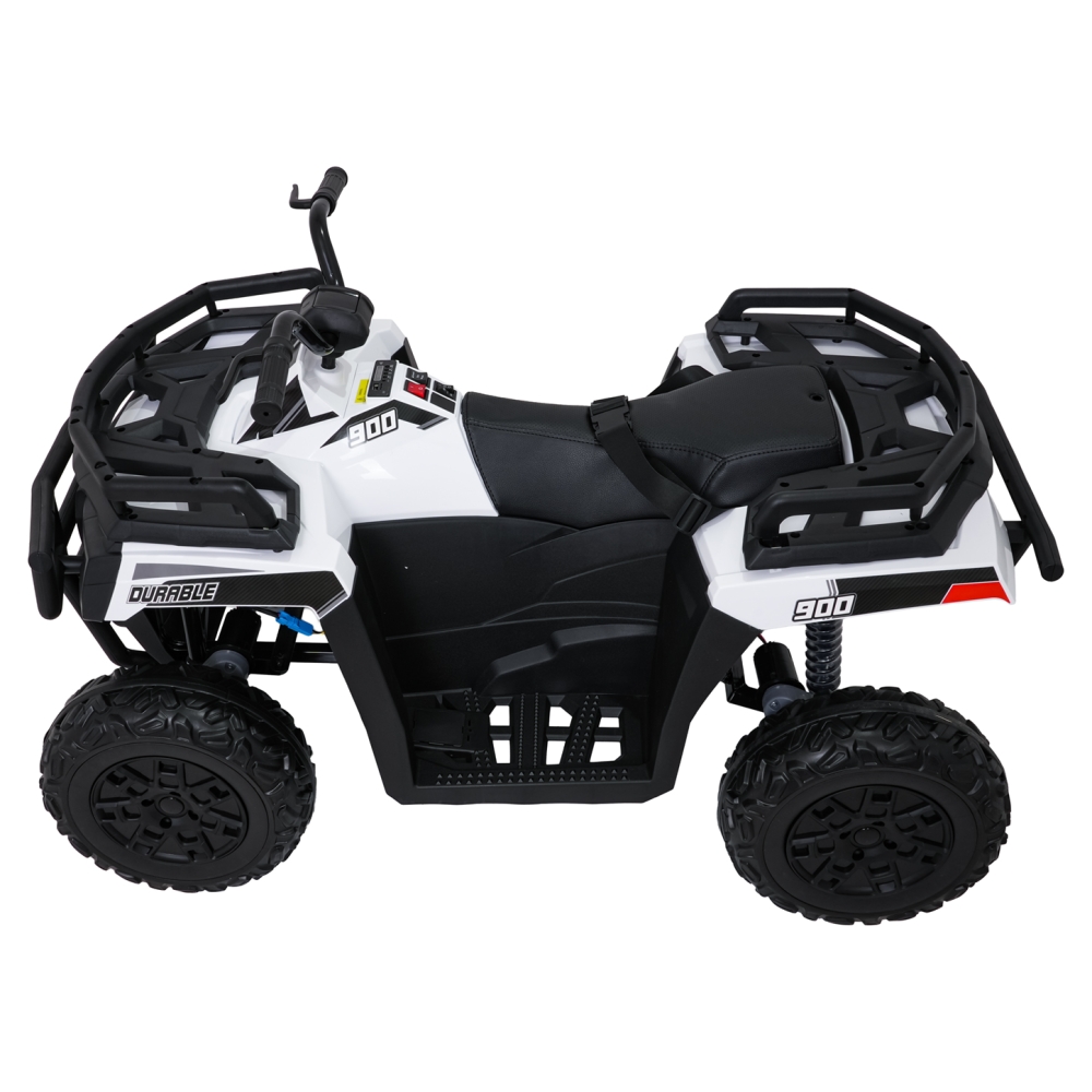 Elektrinis keturratis ATV WOLF, White-Elektromobiliai vaikams, Keturračiai ir bagiai-e-vaikas