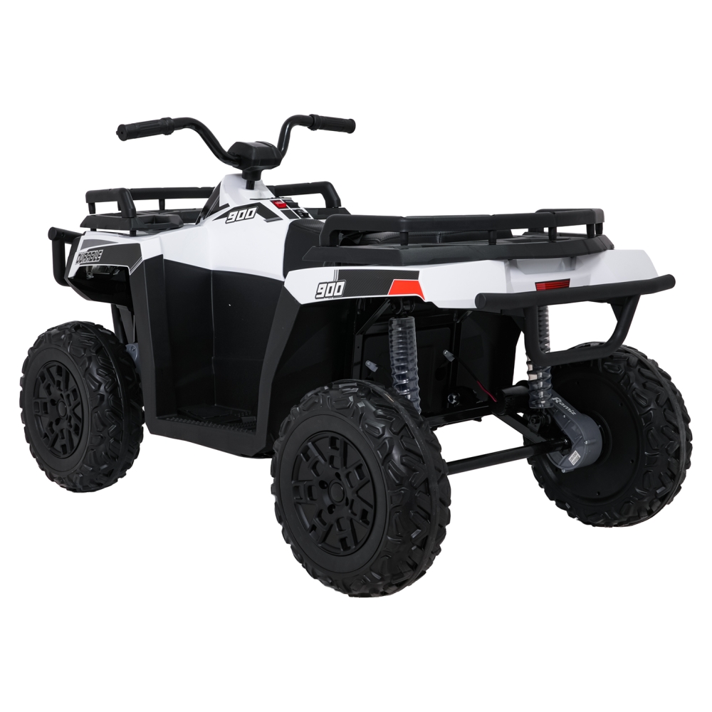 Elektrinis keturratis ATV WOLF, White-Elektromobiliai vaikams, Keturračiai ir bagiai-e-vaikas