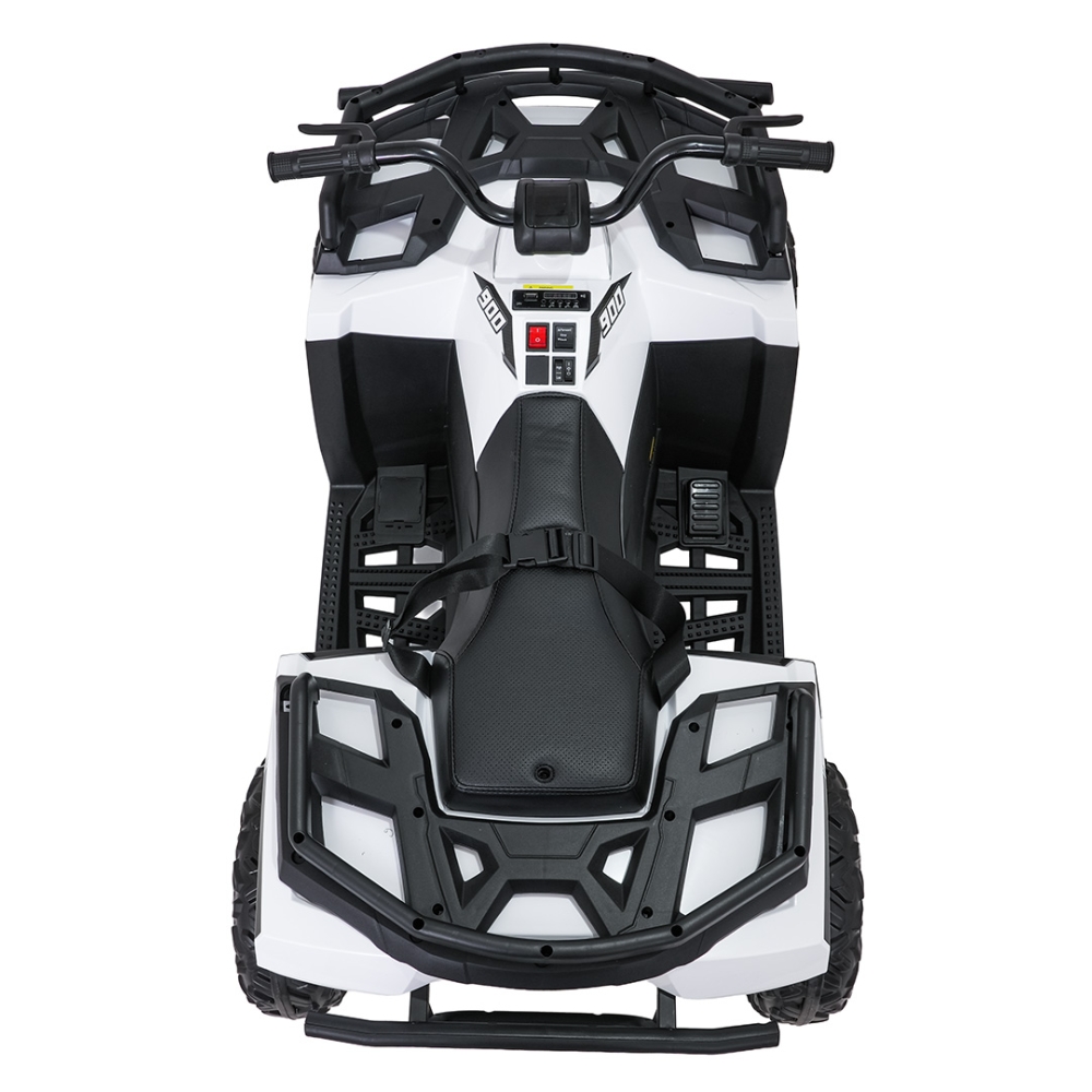 Elektrinis keturratis ATV WOLF, White-Elektromobiliai vaikams, Keturračiai ir bagiai-e-vaikas
