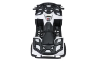 Elektrinis keturratis ATV WOLF, White-Elektromobiliai vaikams, Keturračiai ir bagiai-e-vaikas