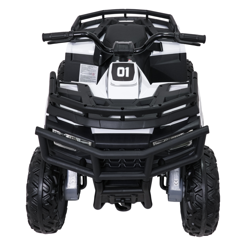 Elektrinis keturratis ATV WOLF, White-Elektromobiliai vaikams, Keturračiai ir bagiai-e-vaikas