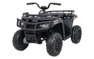 Elektrinis keturratis ATV WOLF, Black-Elektromobiliai vaikams, Keturračiai ir bagiai-e-vaikas