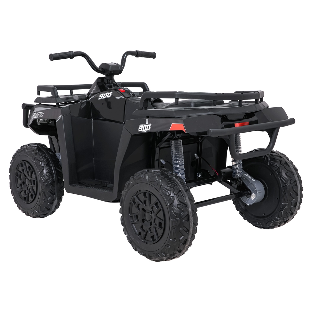 Elektrinis keturratis ATV WOLF, Black-Elektromobiliai vaikams, Keturračiai ir bagiai-e-vaikas