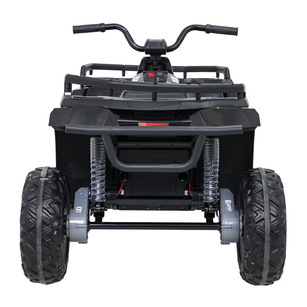 Elektrinis keturratis ATV WOLF, Black-Elektromobiliai vaikams, Keturračiai ir bagiai-e-vaikas