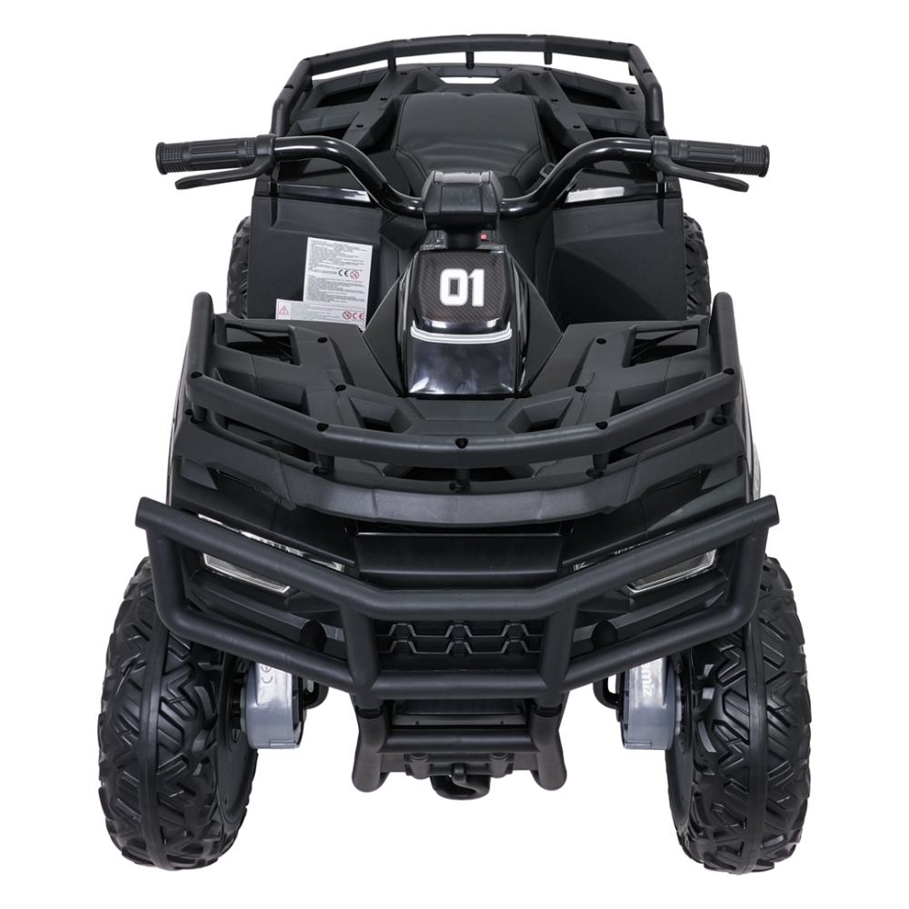 Elektrinis keturratis ATV WOLF, Black-Elektromobiliai vaikams, Keturračiai ir bagiai-e-vaikas