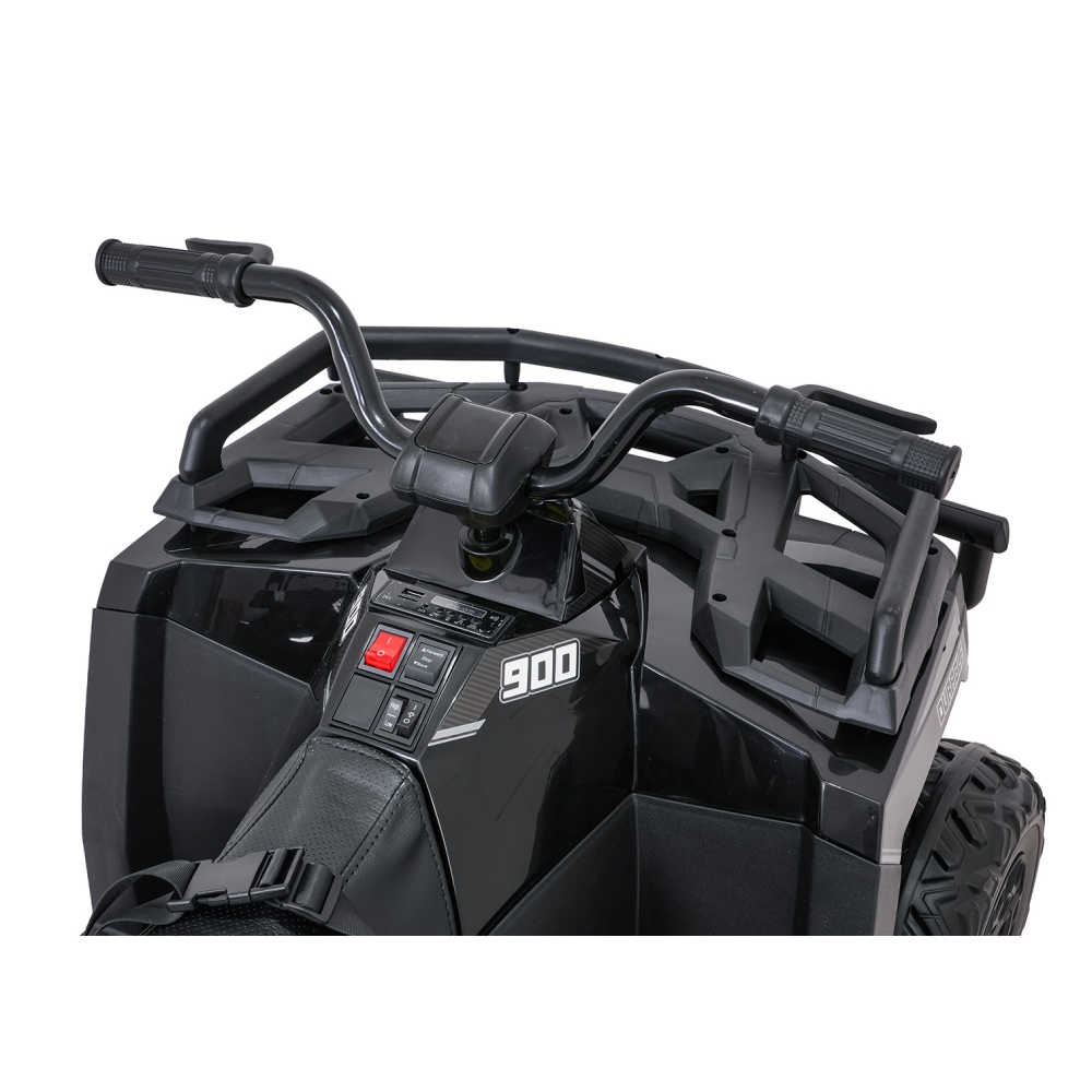 Elektrinis keturratis ATV WOLF, Black-Elektromobiliai vaikams, Keturračiai ir bagiai-e-vaikas