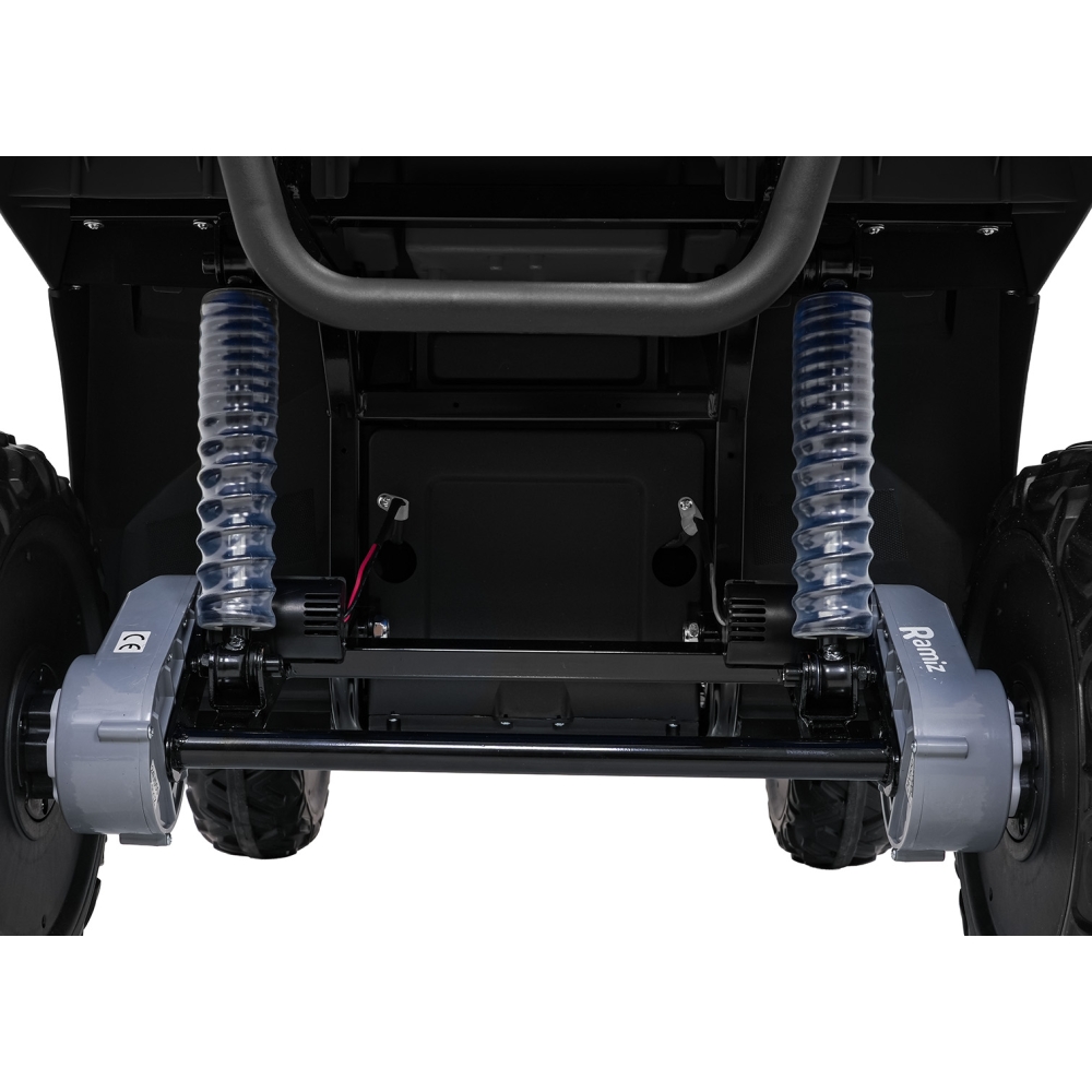 Elektrinis keturratis ATV WOLF, Black-Elektromobiliai vaikams, Keturračiai ir bagiai-e-vaikas