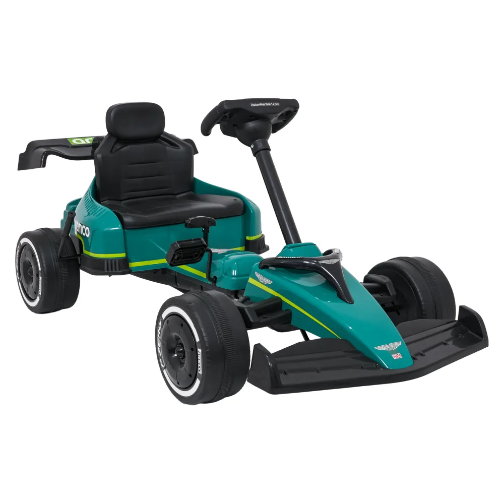 „Aston Martin“ kartingas, žalias-Judėjimui, Minami kartingai-e-vaikas