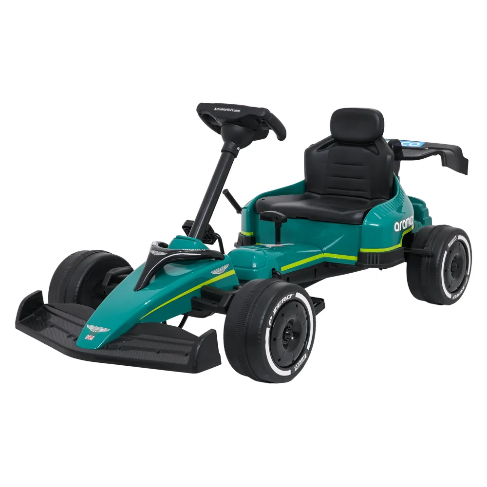 „Aston Martin“ kartingas, žalias-Judėjimui, Minami kartingai-e-vaikas