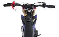 NITRO 60 cm³ vidaus degimo variklio transporto priemonė, mėlyna-Elektromobiliai vaikams, Motociklai-e-vaikas