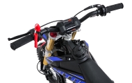 NITRO 60 cm³ vidaus degimo variklio transporto priemonė, mėlyna-Elektromobiliai vaikams, Motociklai-e-vaikas