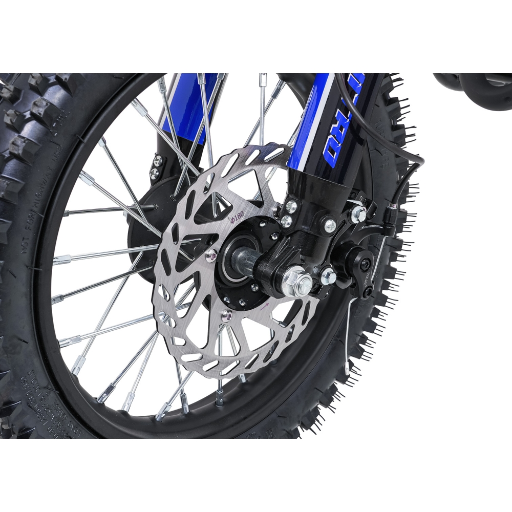 NITRO 60 cm³ vidaus degimo variklio transporto priemonė, mėlyna-Elektromobiliai vaikams, Motociklai-e-vaikas
